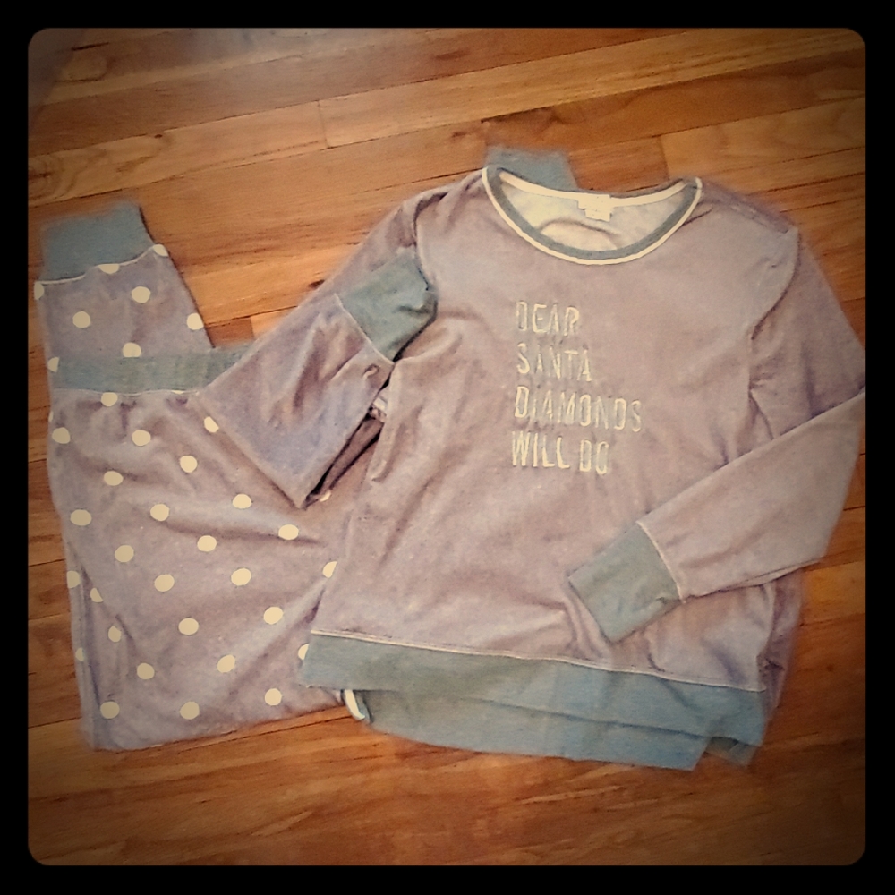 Kate Spade 2 piece pajama set